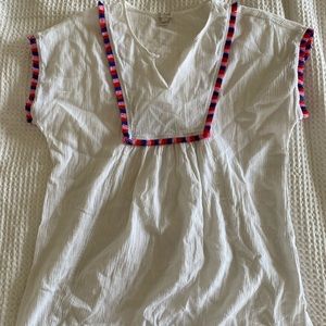J Crew Tunic Top